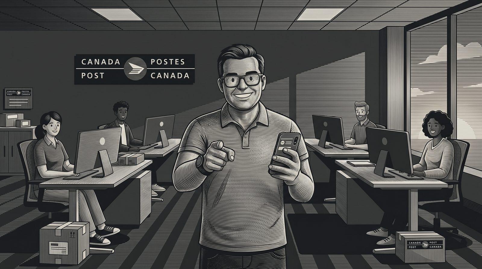 Canada Post mobile UX team